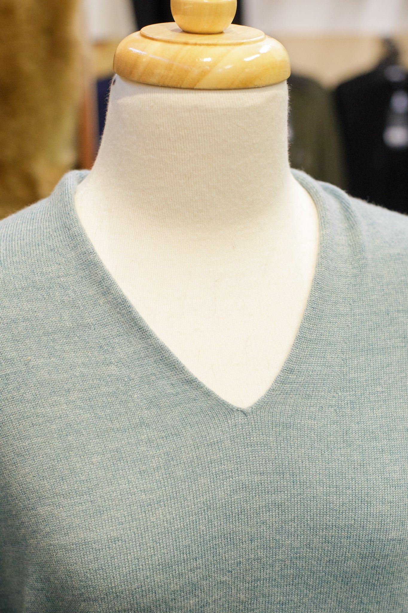 Classic High V Sweater