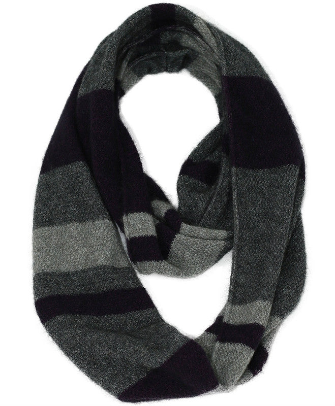 Colour Block Loop Scarf