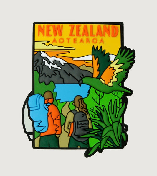 Tramping Fridge Magnet