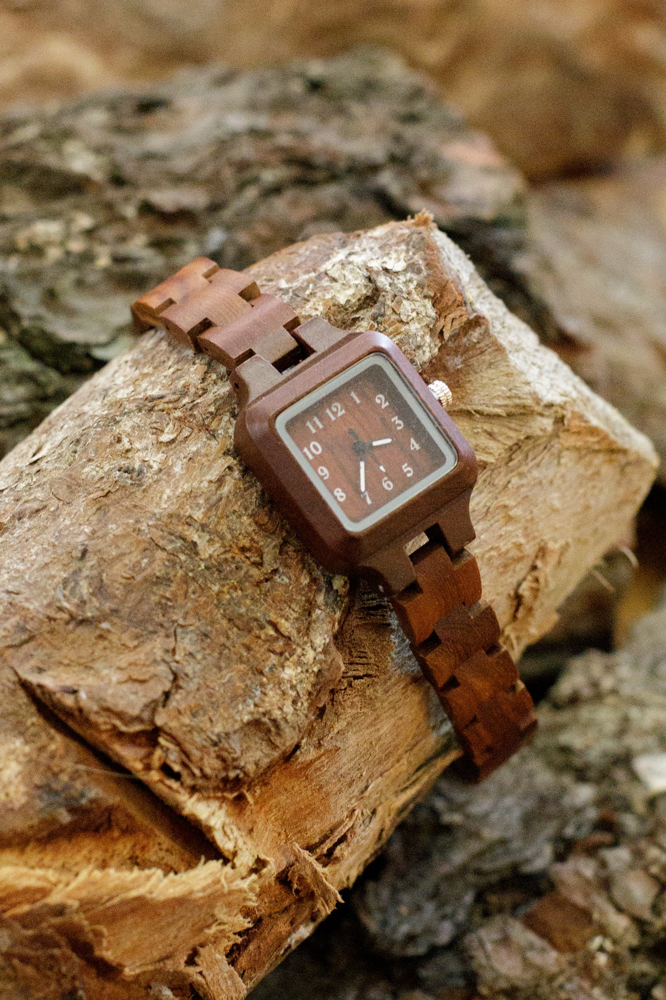 Mid Brown Thin Watch