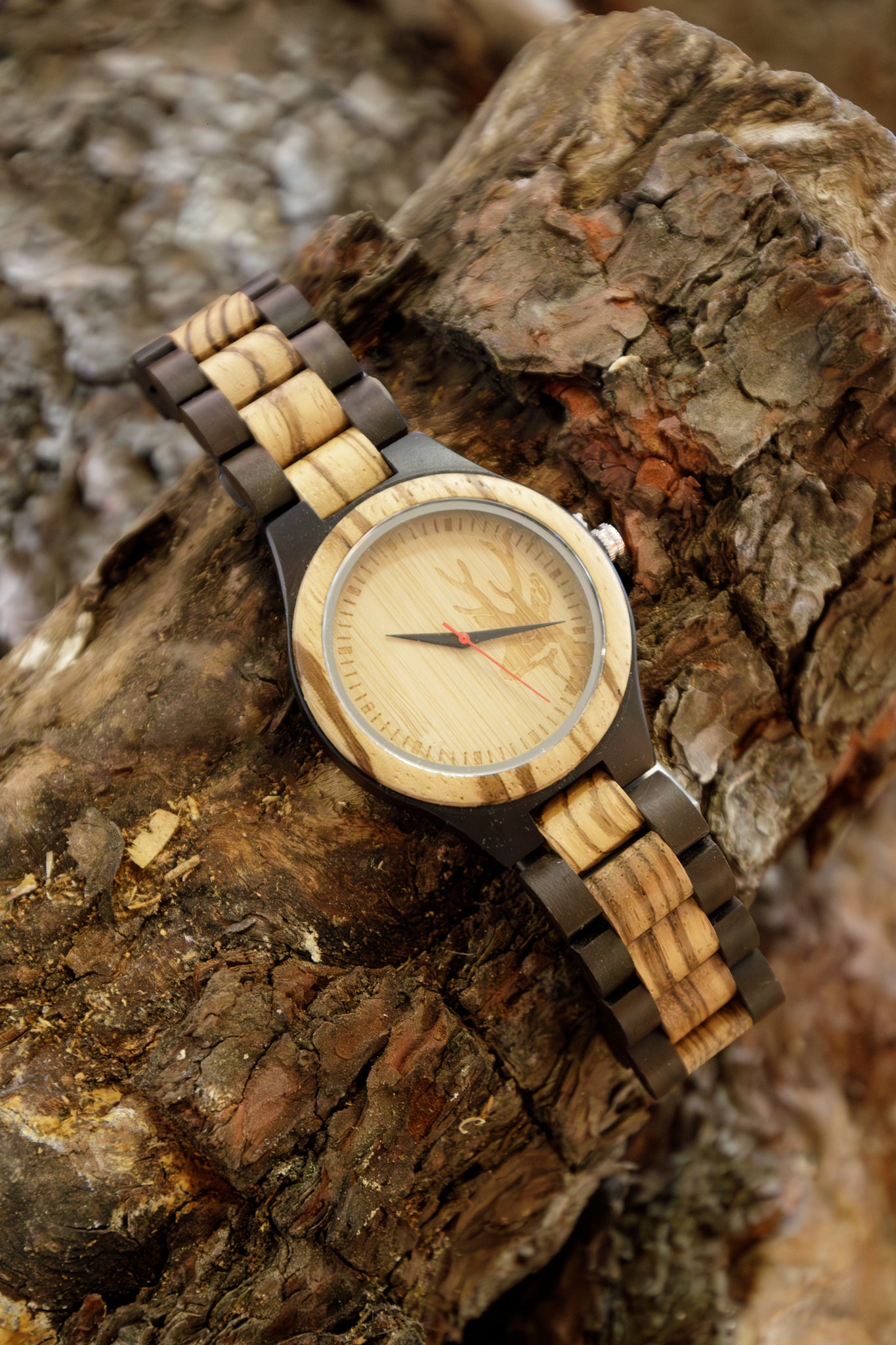 Wooden Deer Watch