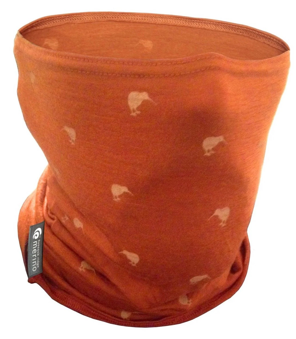 Copper Kiwi Head & Neck Scarf
