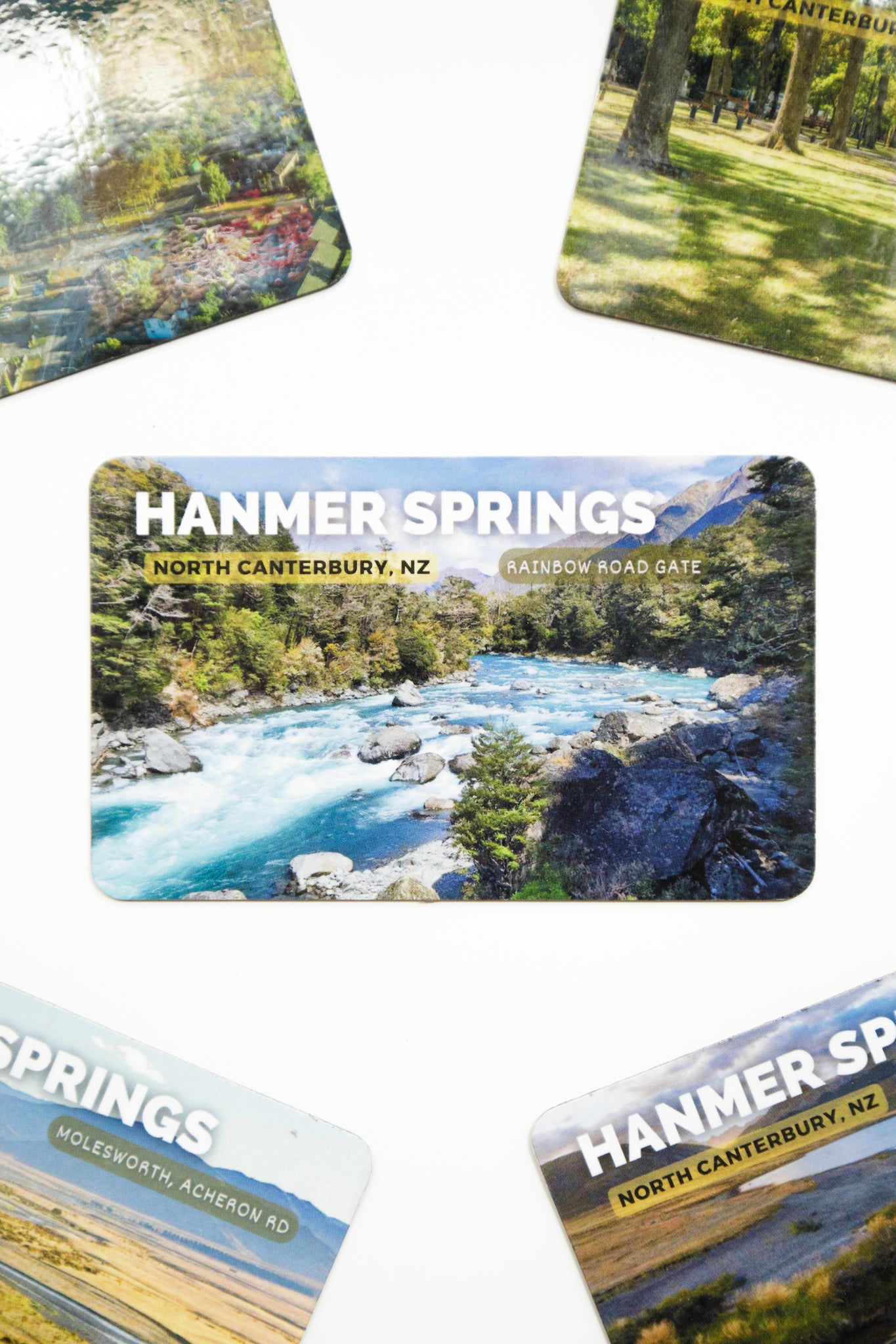 Rainbow Road Gate Magnet