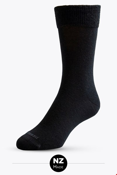 Mens Comfort Top Merino Dress Socks 2 Pack