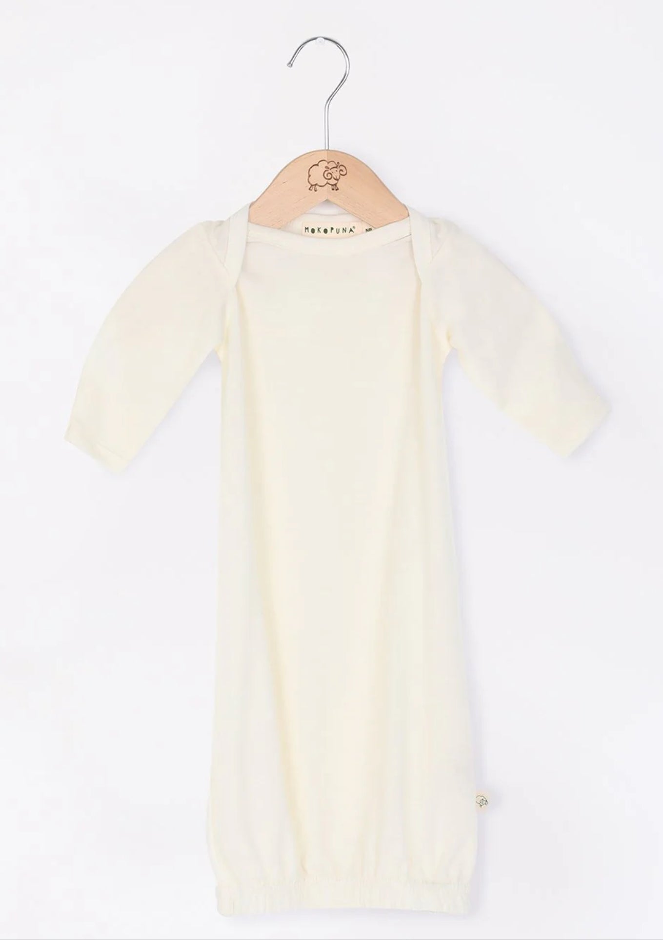 Plain Merino Sleepsuit