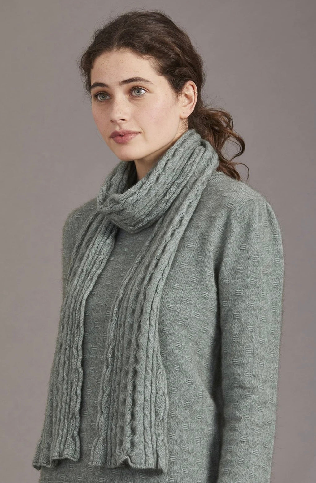 Cable Scarf
