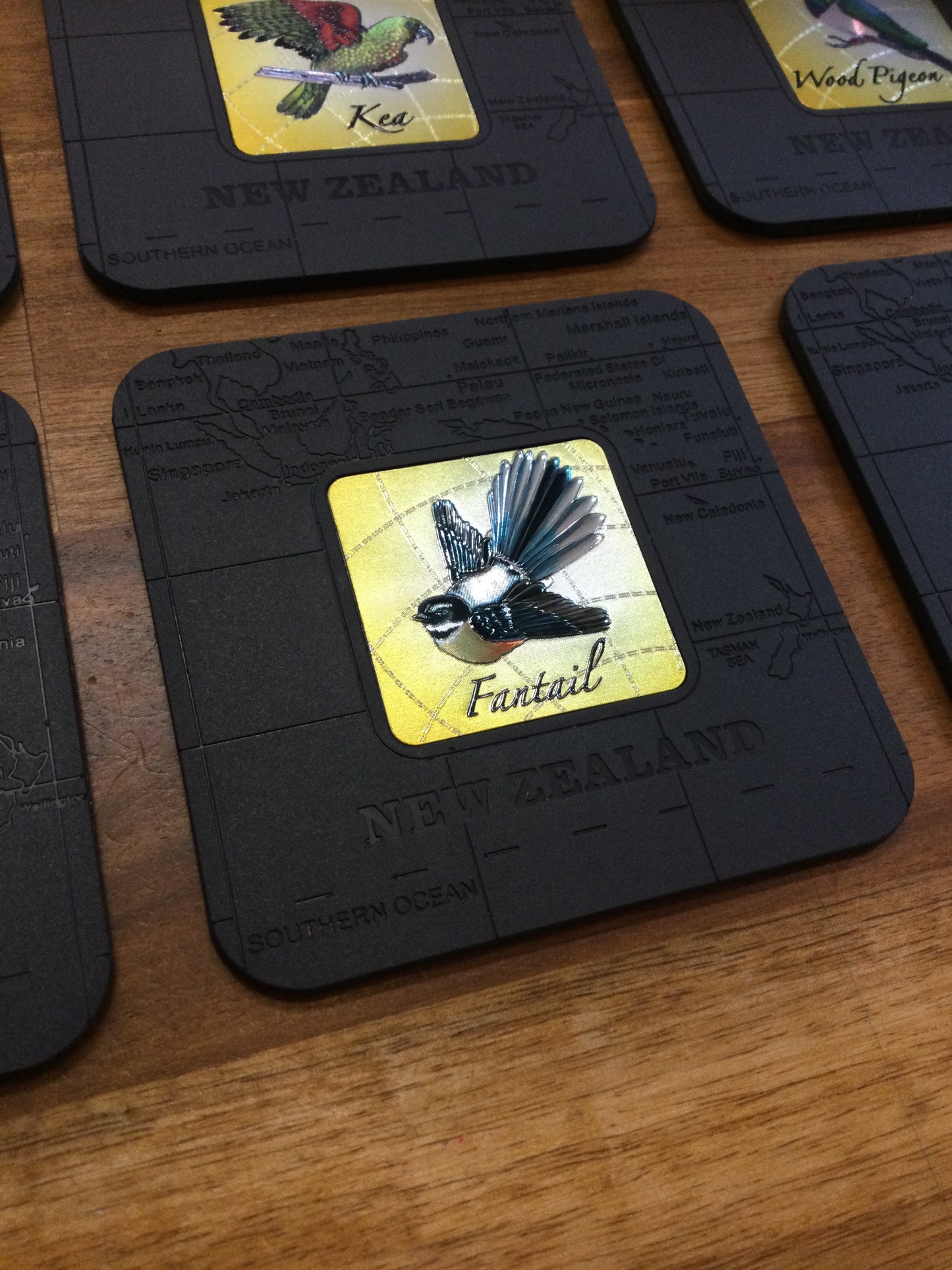 6 Pack Souvenir Coasters Birds