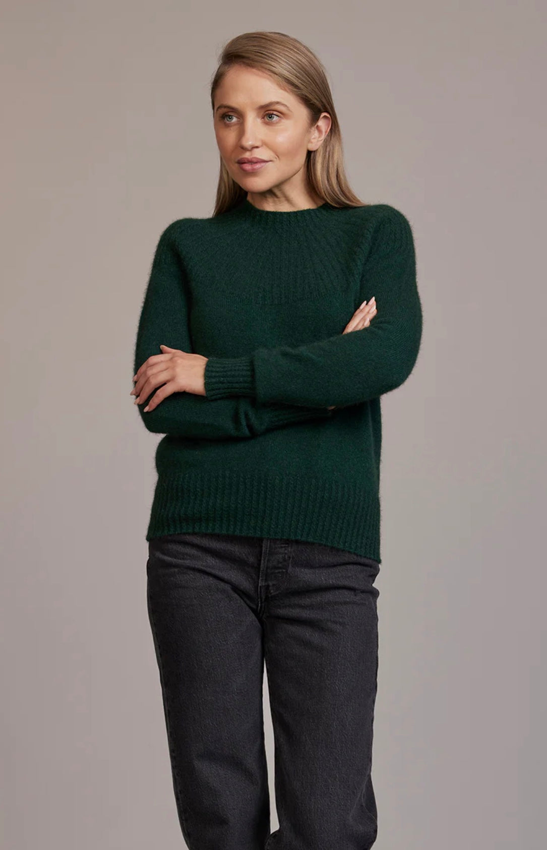 Yoke Neck Cable Jersey