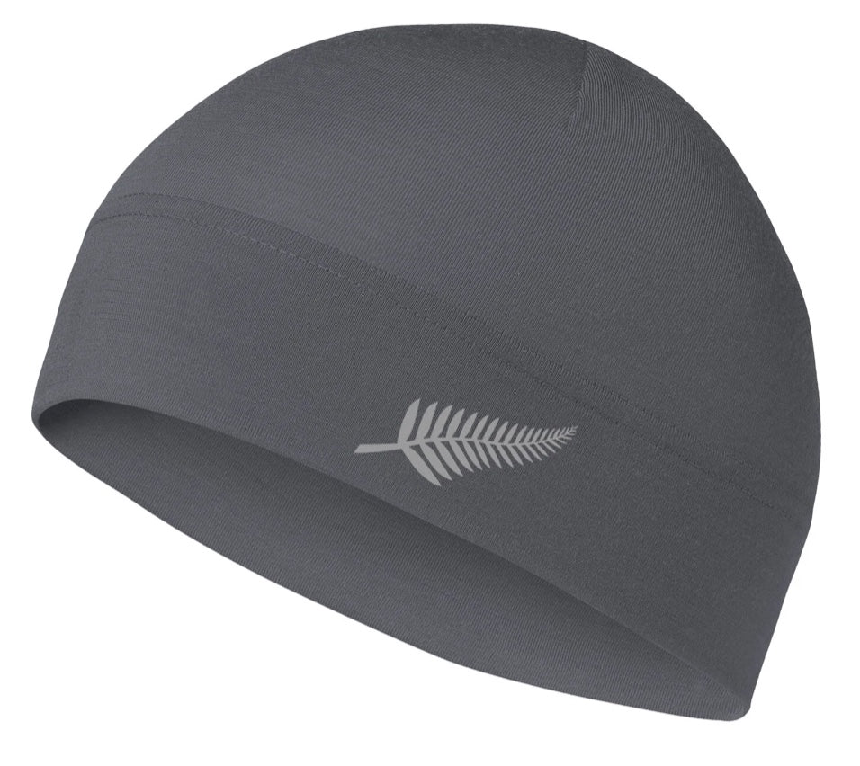Merino Silver Fern Beanie