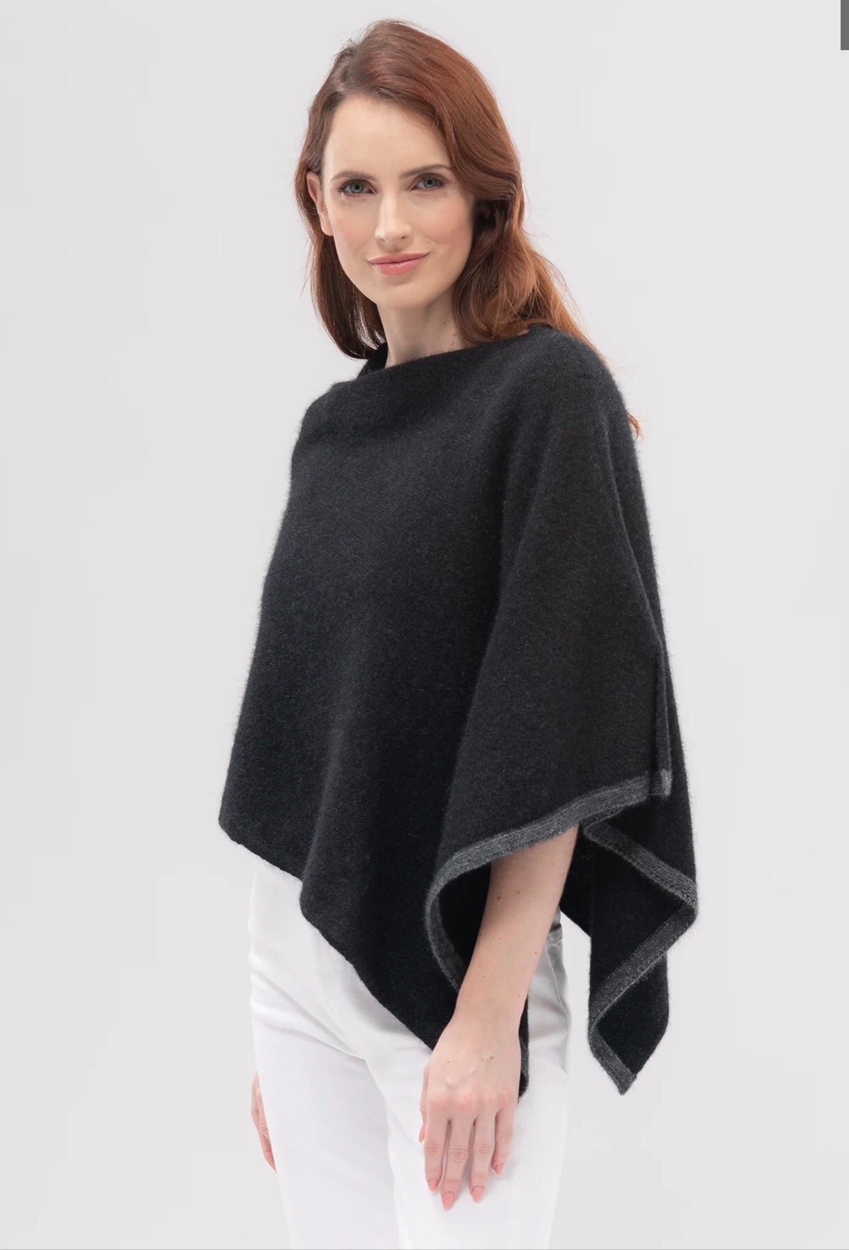 Two Tone Poncho