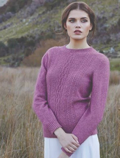 Lace Detail Crew Neck Jumper