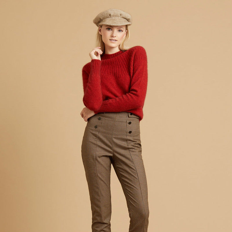 Yoke Neck Cable Jersey