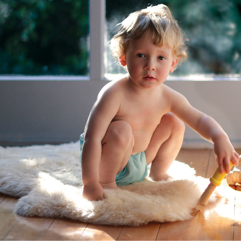 Longwool Lambskin Baby Comforter