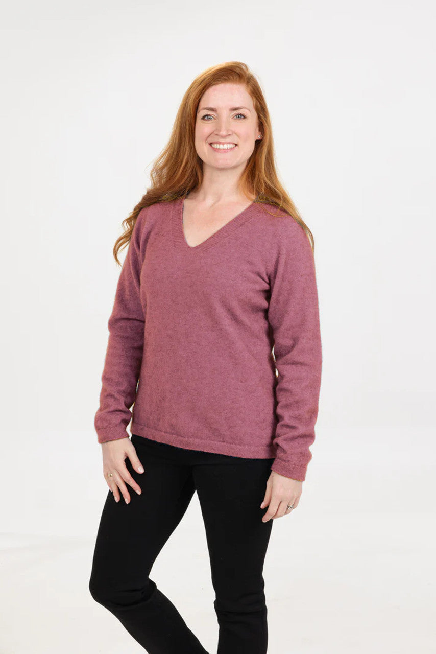 V-Neck Plain Sweater
