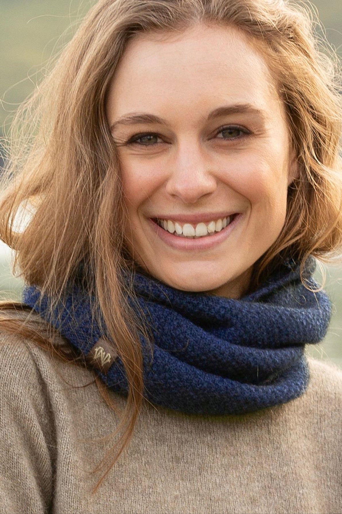 Moss Stitch Neck Warmer
