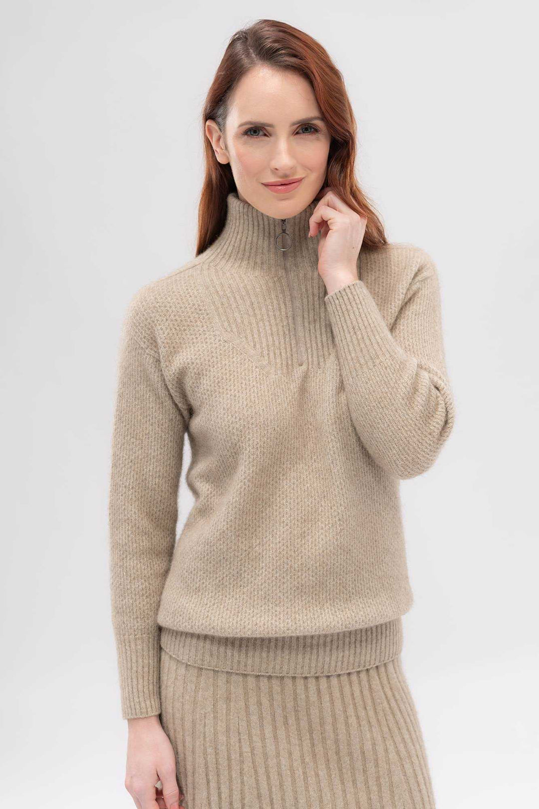 Seraphina Zip Sweater