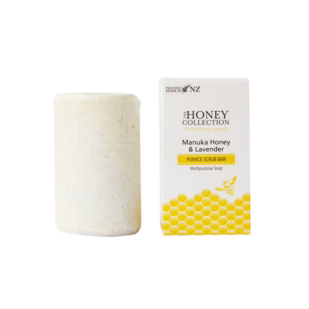 Mānuka Honey & Lavender Pumice Scrub Bar