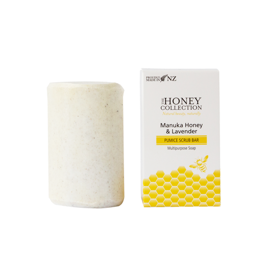 Mānuka Honey & Lavender Pumice Scrub Bar