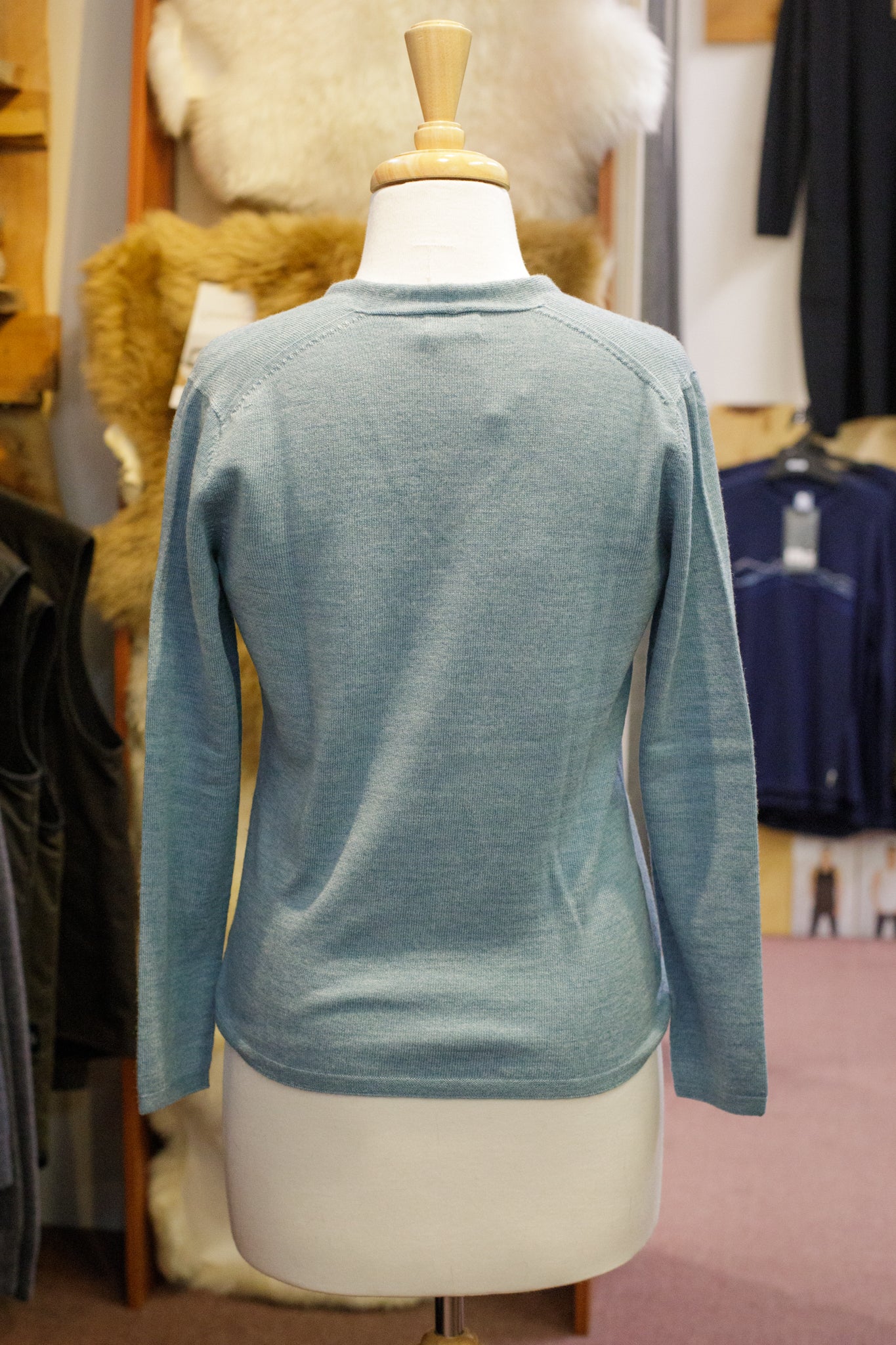 Classic High V Sweater