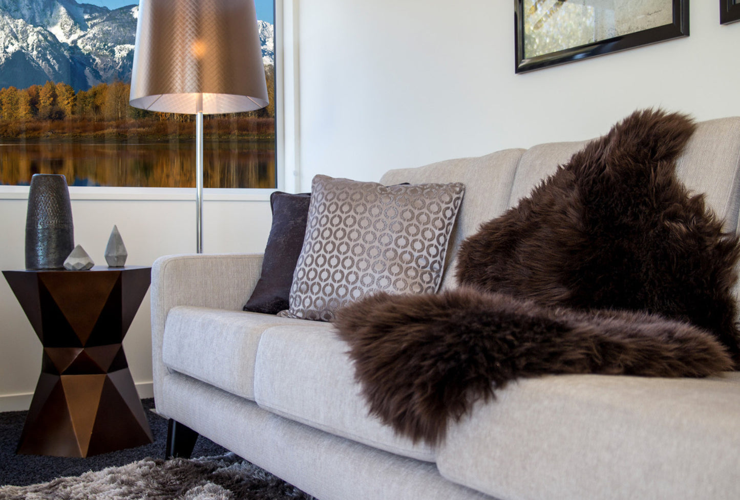 Gold Star Longwool Sheepskin Rug