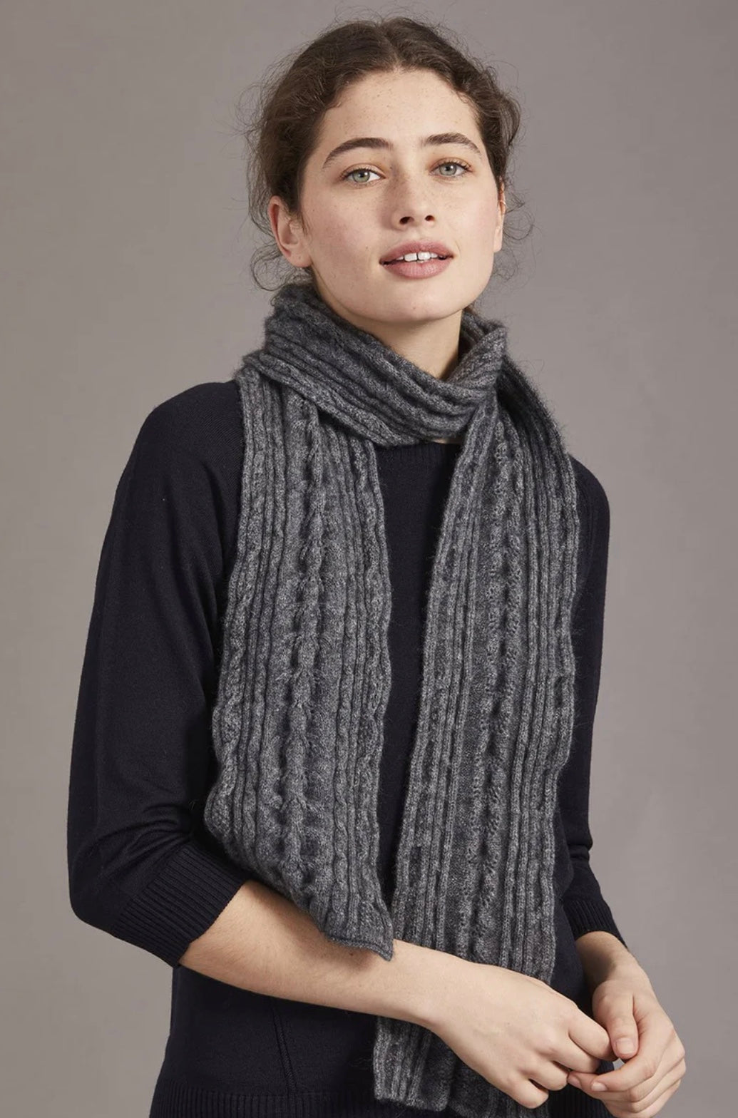 Cable Scarf