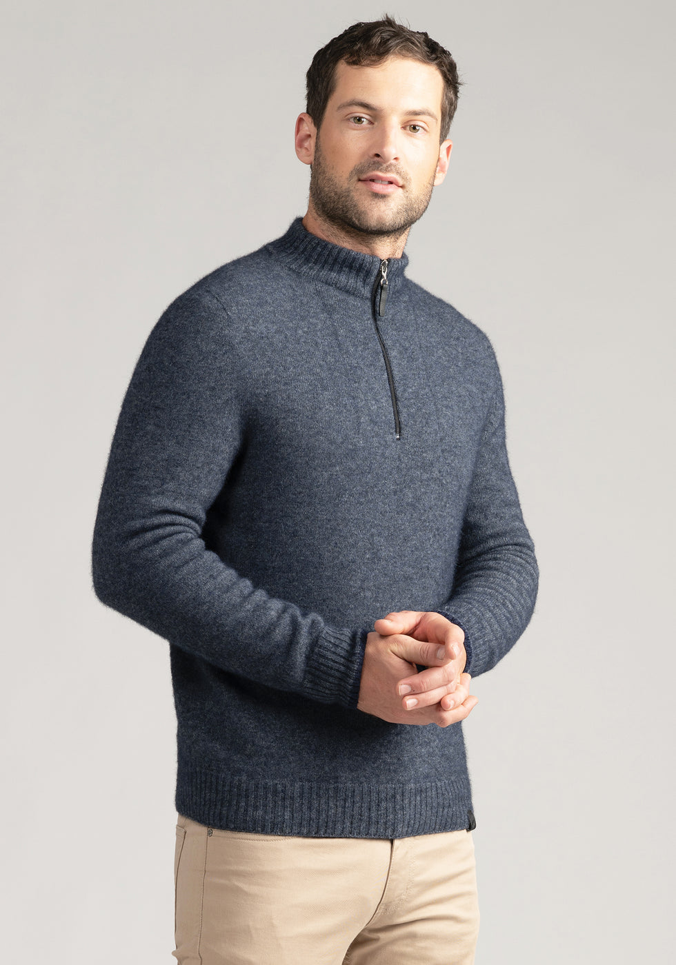 Half Zip With Stripes