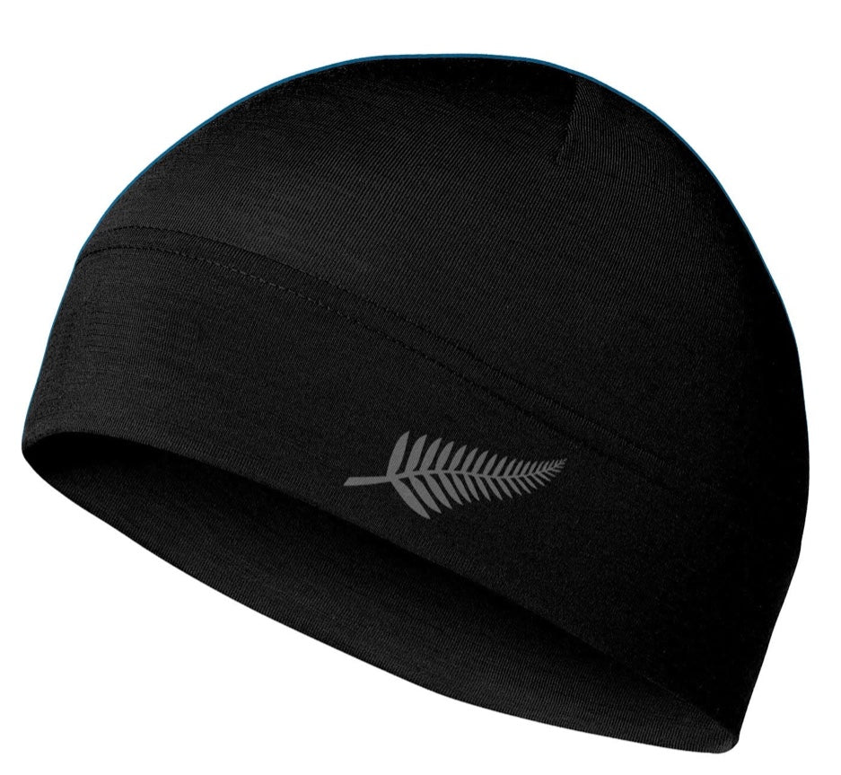 Merino Silver Fern Beanie