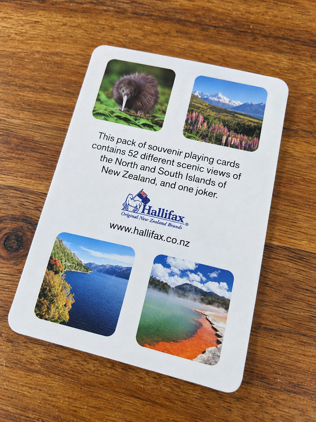 Scenes of New Zealand Playing Cards