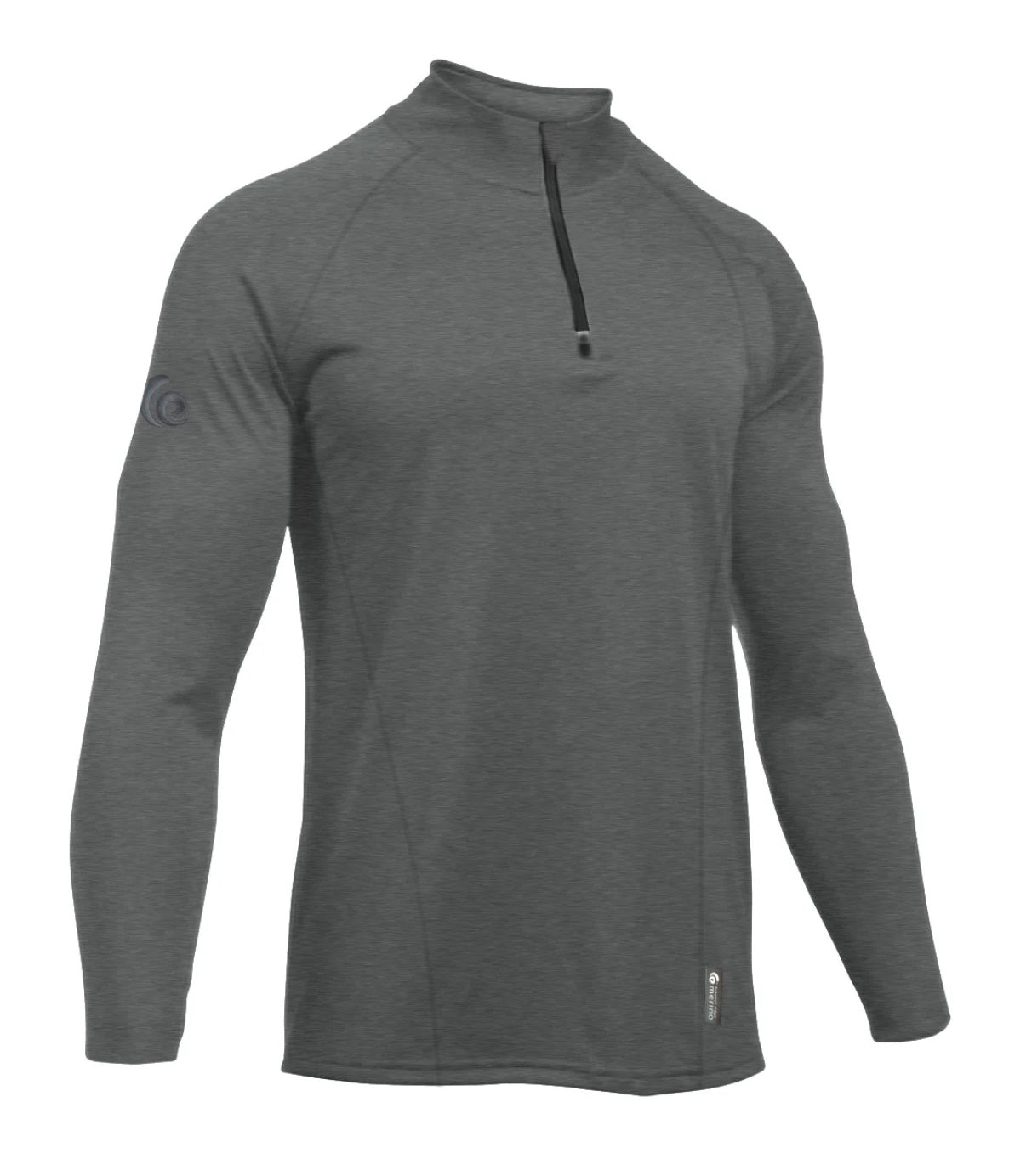 Mid-weight Merino Half Zip Top
