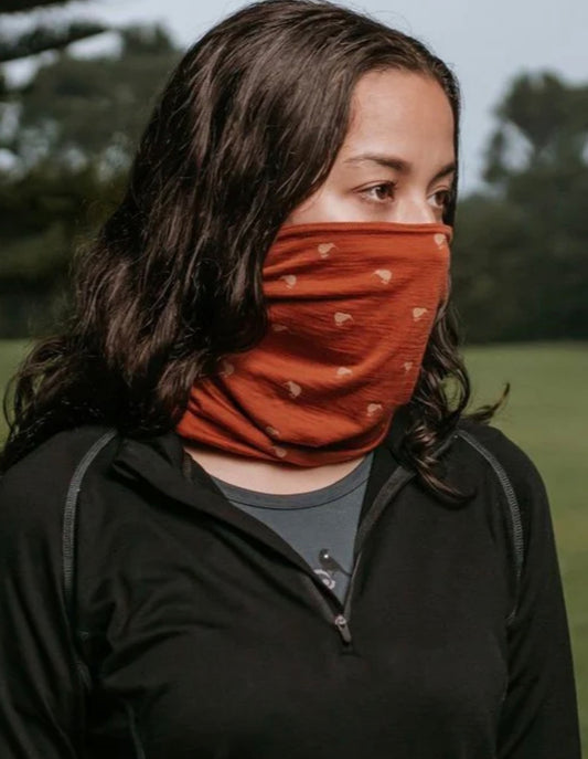 Copper Kiwi Head & Neck Scarf