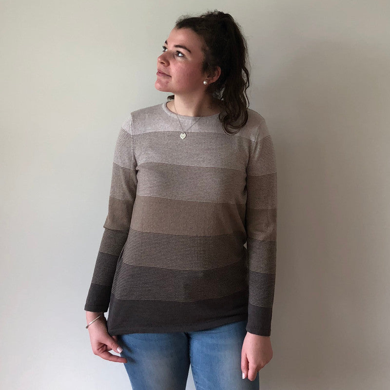 Graduated Stripe Jumper