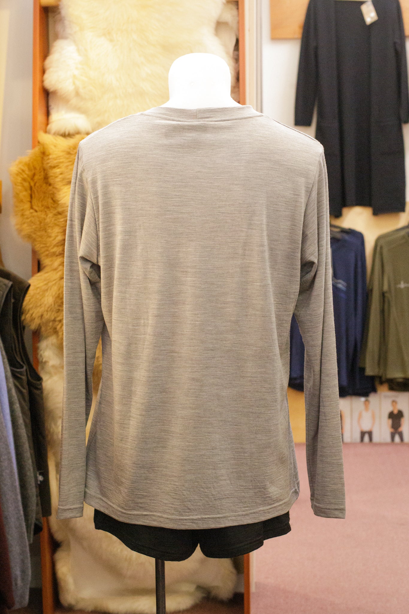 Long Sleeve Crew Neck Top