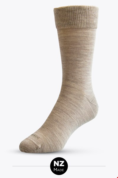 Mens Comfort Top Merino Dress Socks 2 Pack