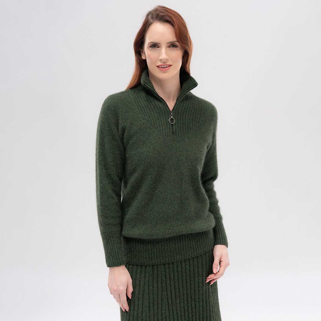 Seraphina Zip Sweater