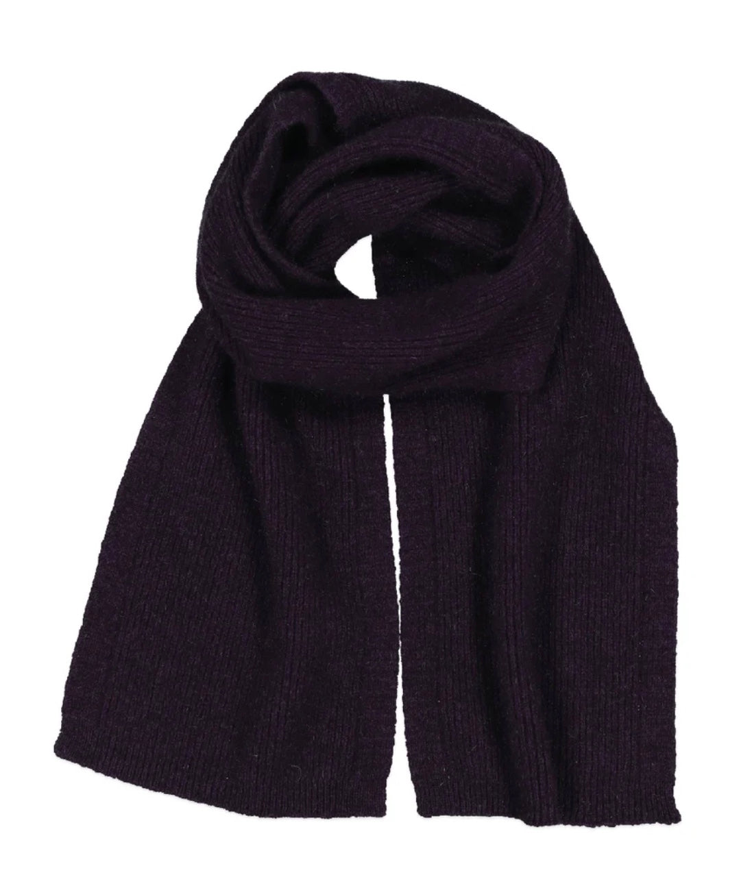 Fine Rib Scarf
