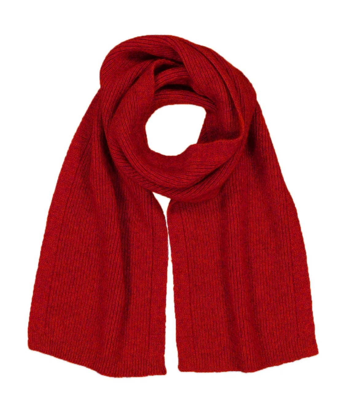 Fine Rib Scarf