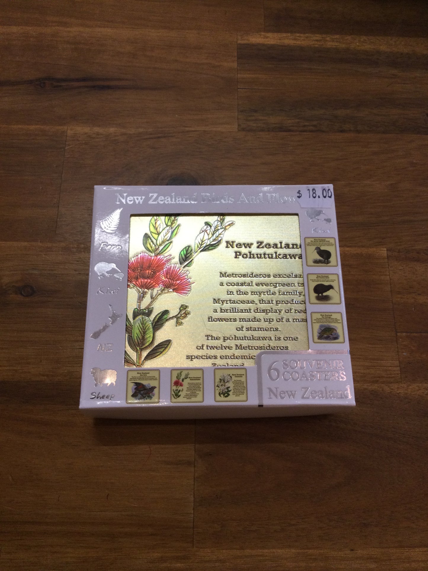 6 Souvenir Coasters