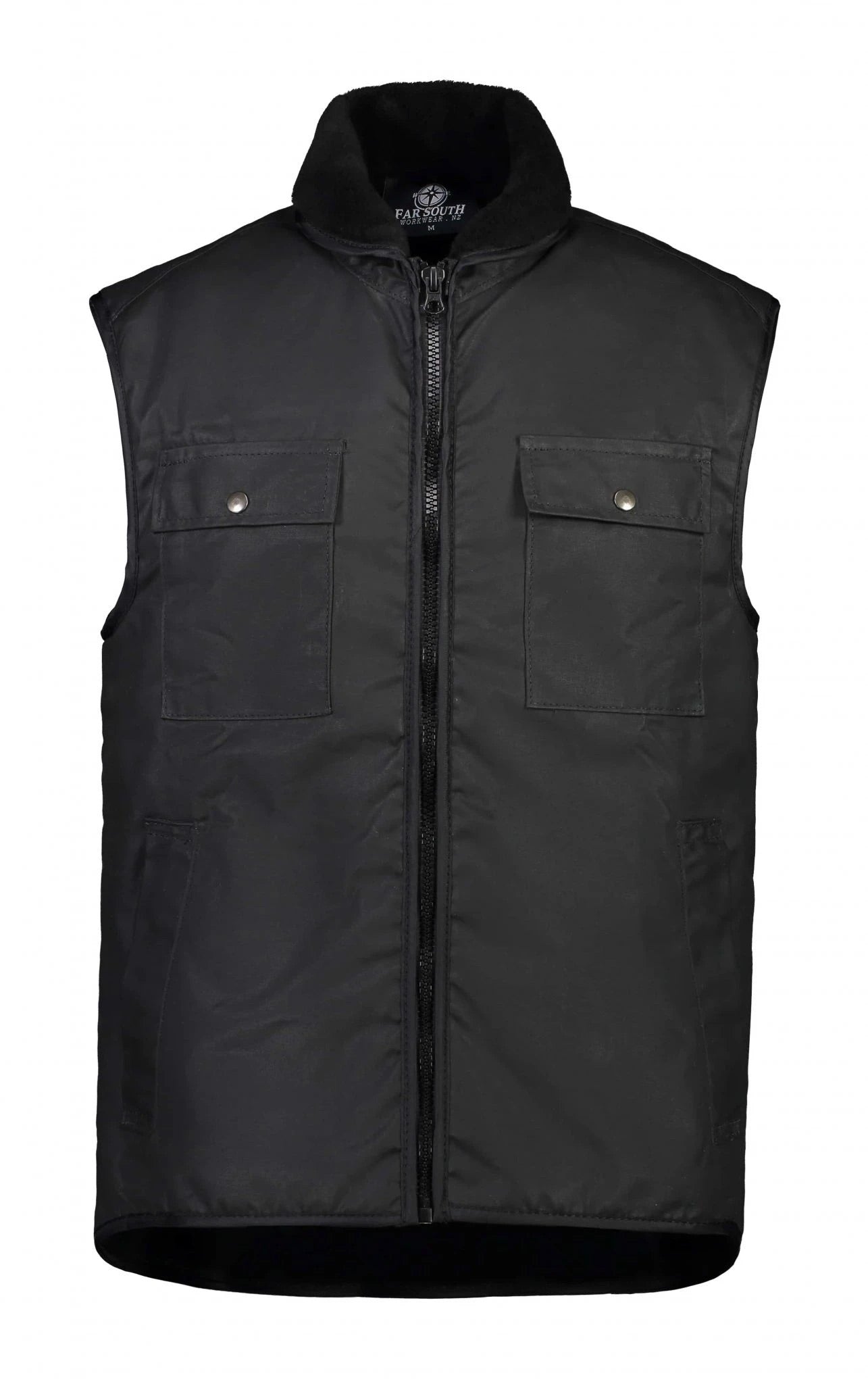 Sleeveless Oilskin Vest