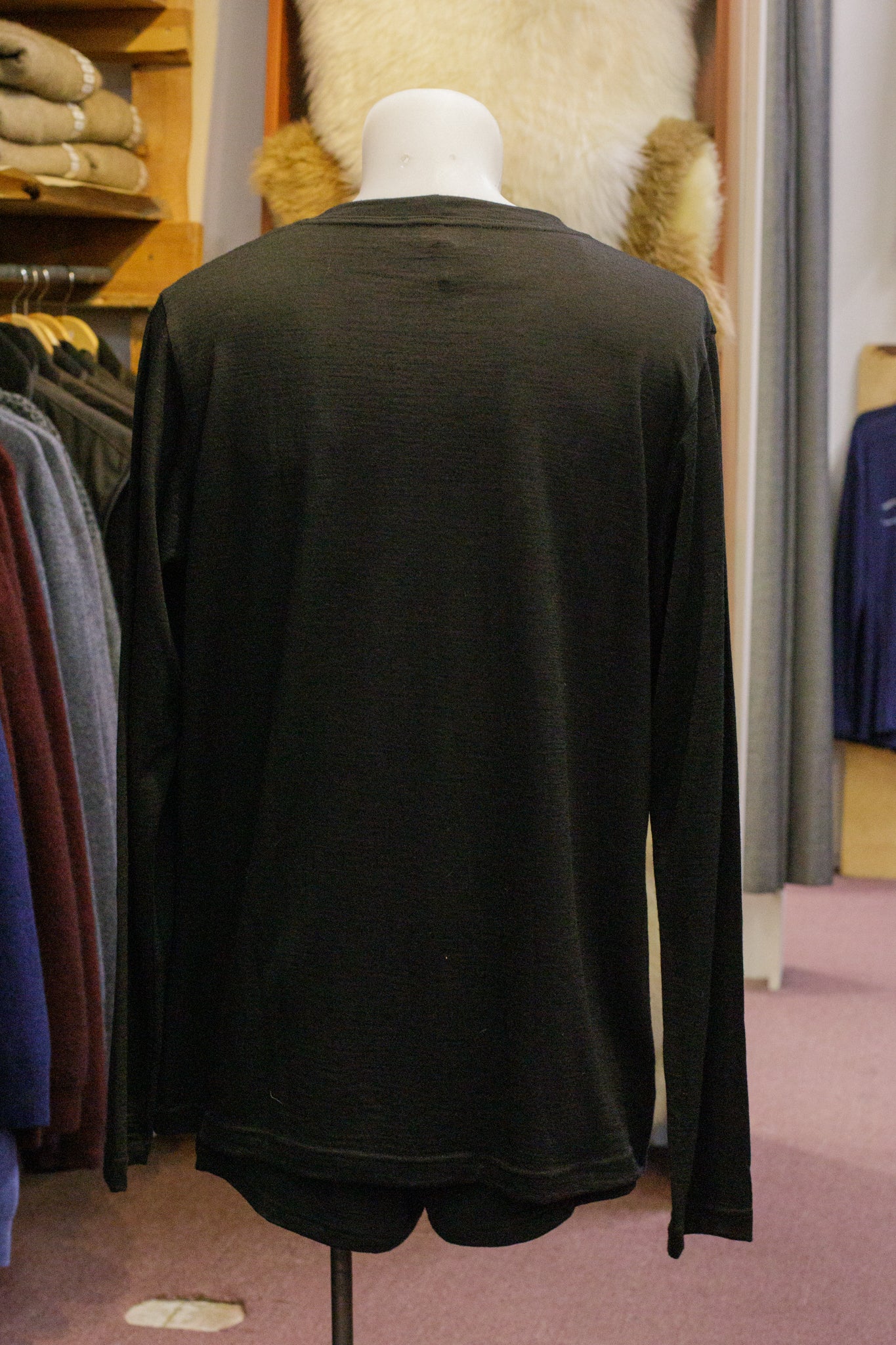 Long Sleeve Crew Neck Top