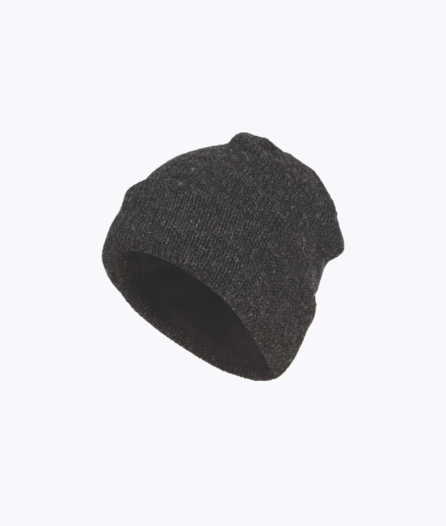 Wool Fleece Lined Beanie