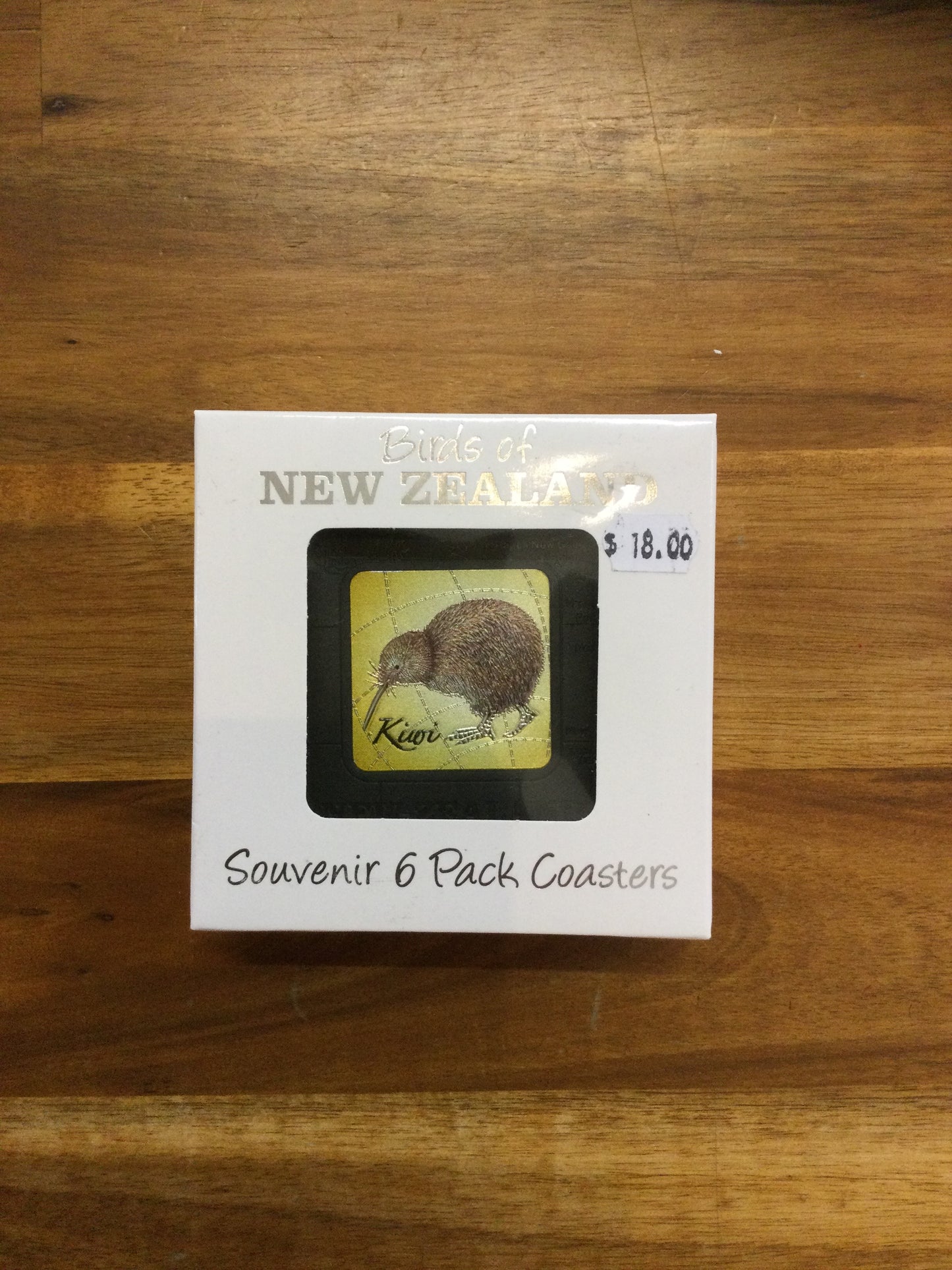 6 Pack Souvenir Coasters Birds