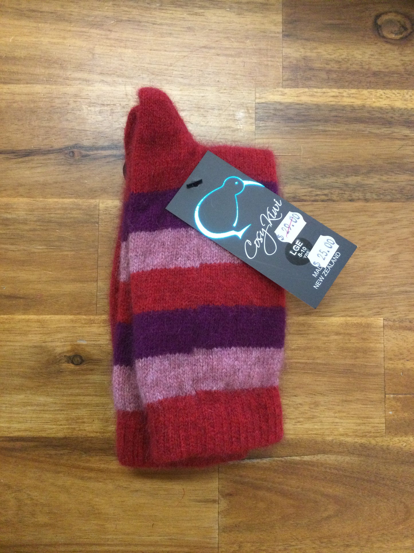 Cosy Kiwi Kids Striped Socks