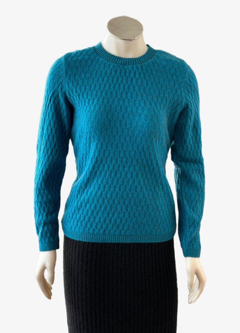 Lace Detail Crew Jumper