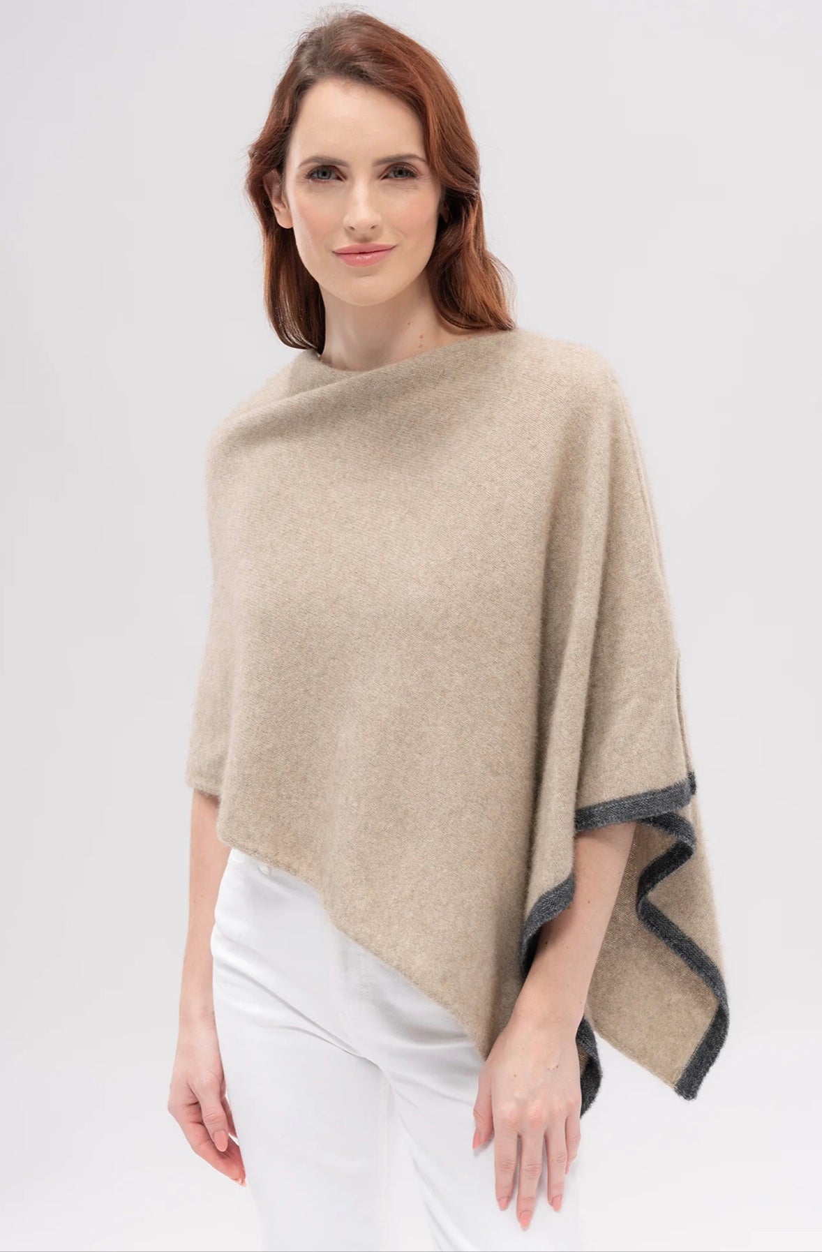 Two Tone Poncho