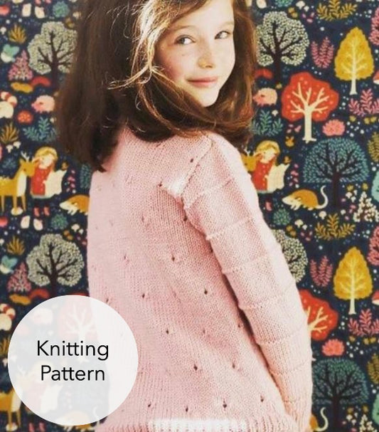 Eyelet Jumper pattern