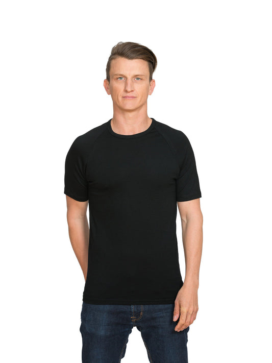 Mens Short Sleeve Crew Neck Top