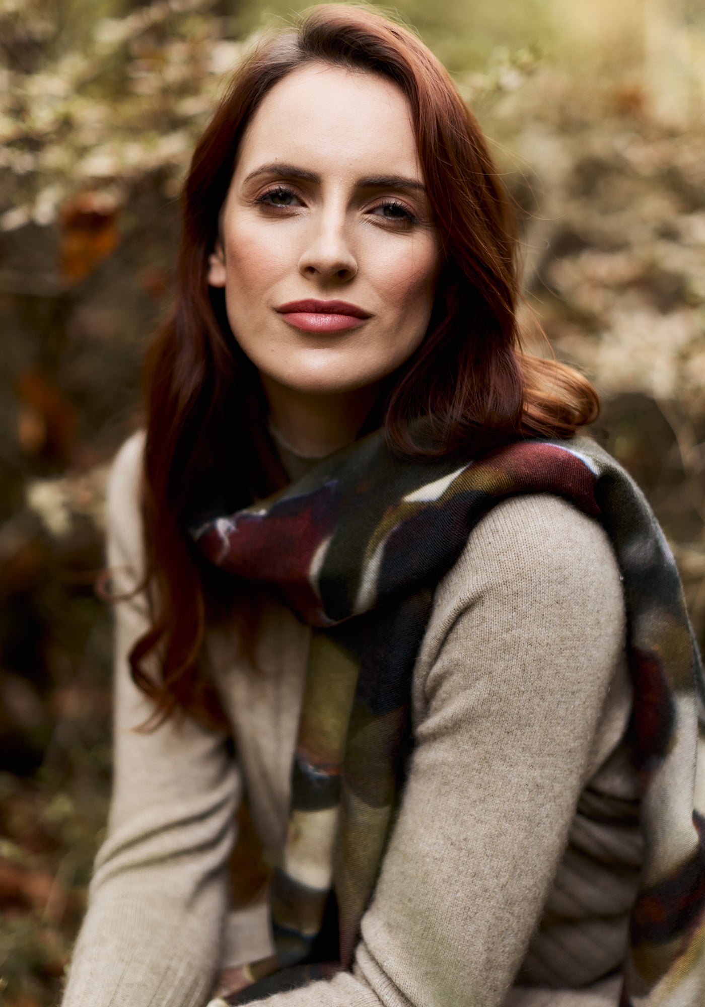 Botanical Print Scarf