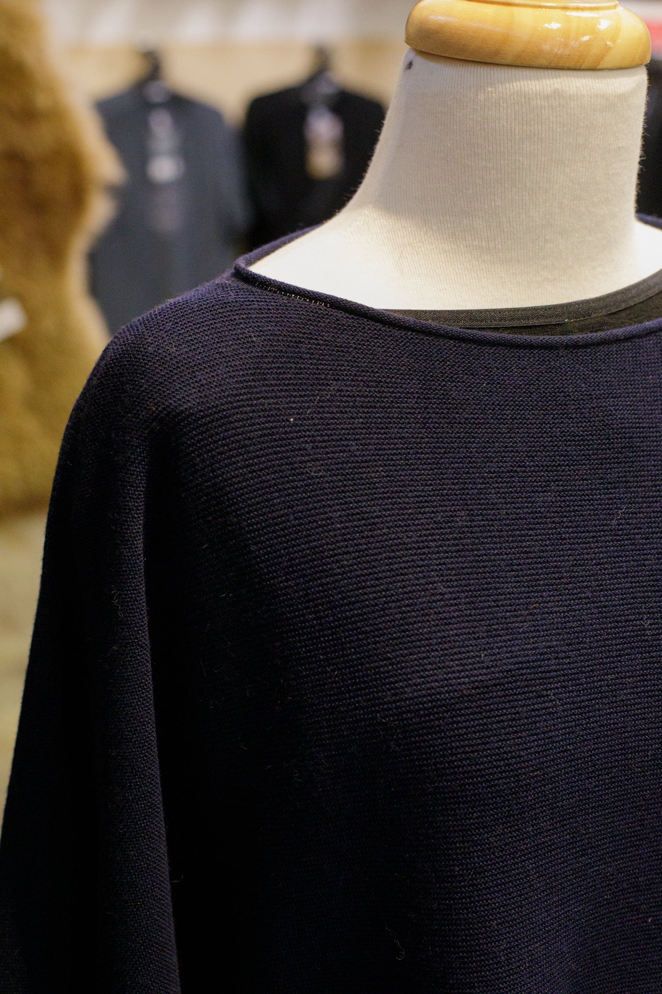 Royal Merino Plain Poncho