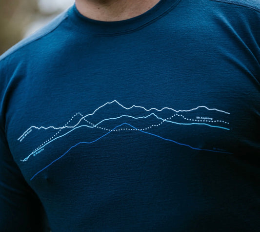 Long Sleeved Mountains T-Shirt