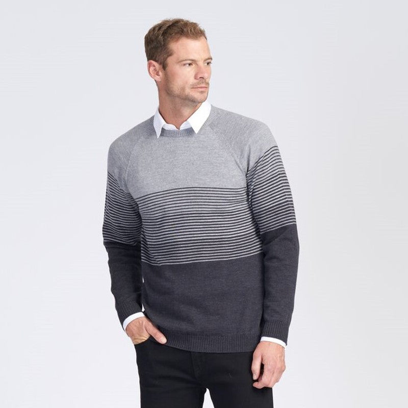 Raglan Graduated Stripe Jumper